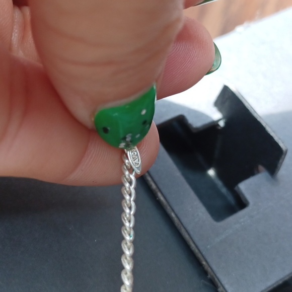 Avon Long Link Necklace, white - Picture 4 of 5